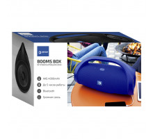 Колонка BLUETOOTH BOOMS BOX (AUX, microSD, USB, АКБ 4000mah) синий DREAM (скидка 40 процентов)