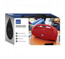 Колонка BLUETOOTH BOOMS BOX (AUX, microSD, USB, АКБ 4000mah) красный DREAM (скидка 40 процентов)