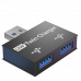 Разветвитель USB A4 2USB  черный DREAM