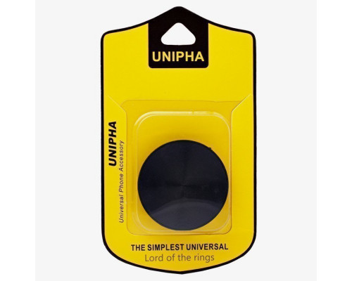 Попсокет универсальный (D 40mm) черный UNIPHA DREAM
