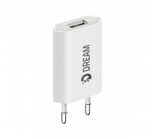ЗУ PA1 USB 1A (4% - 5 мин) белый DREAM ТЕХПАК (MR) (скидка 10 процентов)