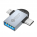 Адаптер OTG Z3 MICRO USB,TYPE-C - USB DREAM